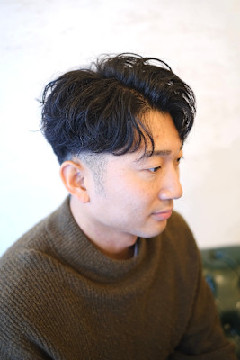 men's barber Amo×スタイル