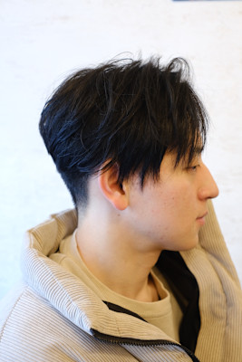 men's barber Amo×スタイル