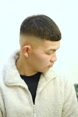 men's barber Amo×スタイル