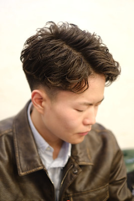 men's barber Amo×スタイル