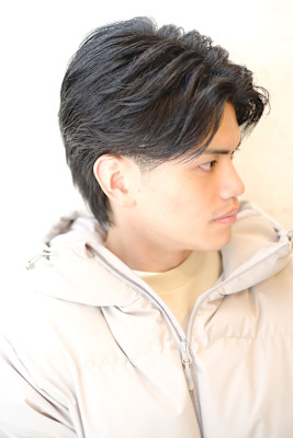 men's barber Amo×スタイル