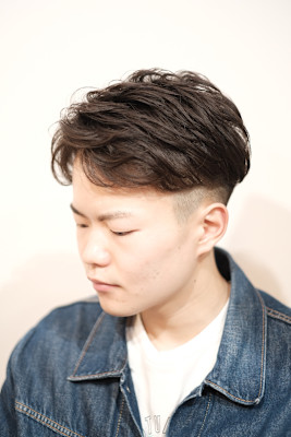 men's barber Amo×スタイル