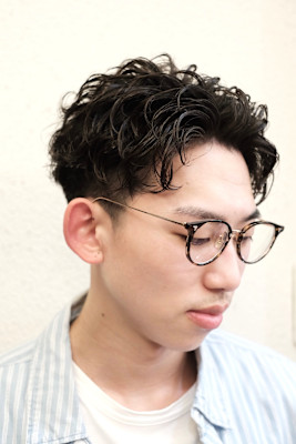 men's barber Amo×スタイル