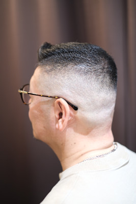 men's barber Amo×スタイル