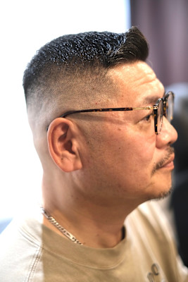 men's barber Amo×スタイル