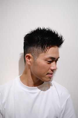 men's barber Amo×スタイル