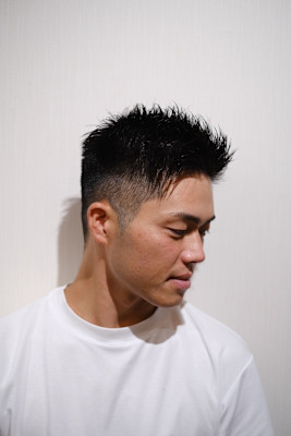 men's barber Amo×スタイル