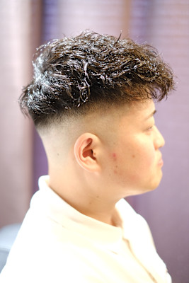men's barber Amo×スタイル