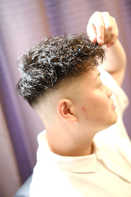 men's barber Amo×スタイル