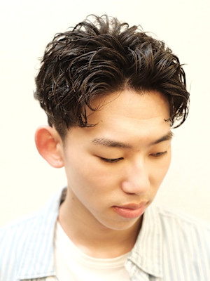 men's barber Amo×スタイル