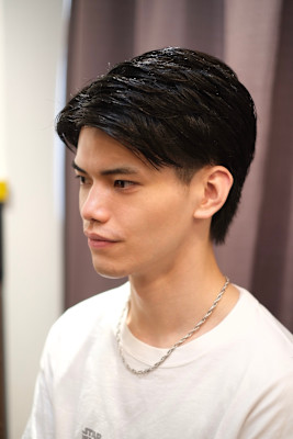 men's barber Amo×スタイル