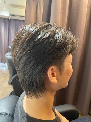 men's barber Amo×スタイル