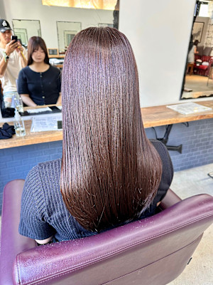 ★mocha brown × 髪質改善ストレート★