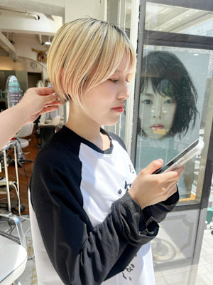 【ハイトーンショート】