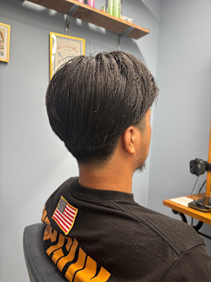 刈り上げスタイル