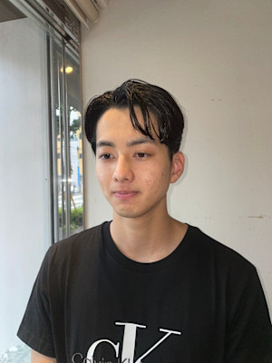 オールバックで色気全開！メンズショート【三軒茶屋】