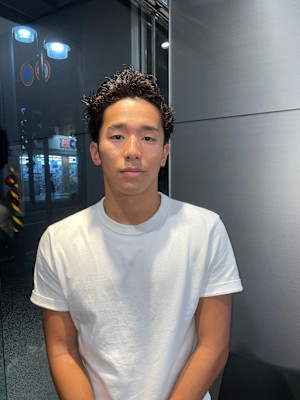 ピンパーマで夏を軽やかに【三軒茶屋】