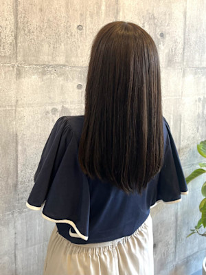 ナチュラルブラウン×ストレートヘア【ARCH Sayaka】