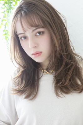 くびれヘア/ゆるふわ/透明感カラー/イルミナカラー/池袋