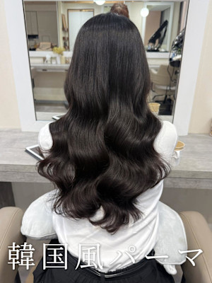 韓国風パーマ/コテ巻き風パーマ/デジタルパーマ