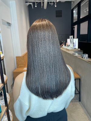 髪質改善トリートメント/透明感カラー/顔まわりレイヤー