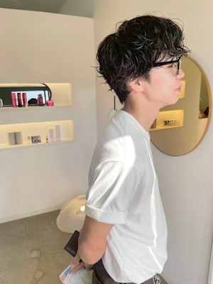 メンズニュアンスパーマ