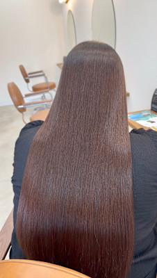 美髪矯正　premium straight