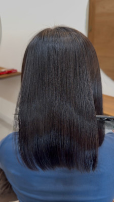 美髪矯正　premium straight