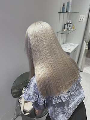 ホワイトベージュハイトーングレージュシルバーカラー