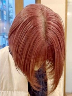 #チェリーブラウン　#ボブスタイル