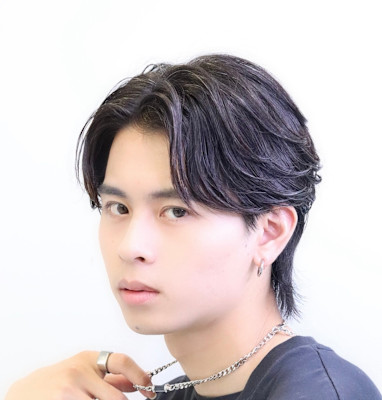 毛流れセンターパート