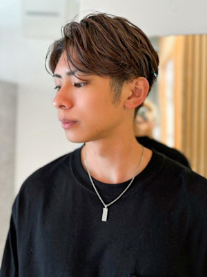 [takumi]フェザーパーマ/メンズマッシュ/