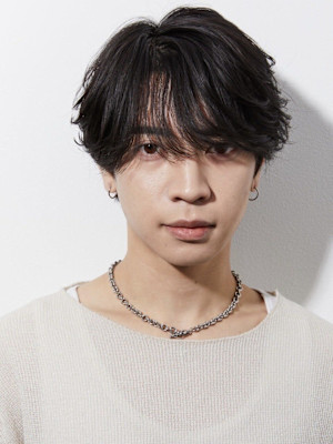 韓流シースルーマッシュ×ニュアンスパーマ