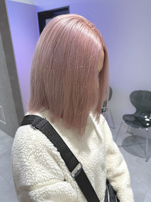 ペールピンクピンクベージュハイトーンカラー