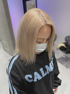 ミルクティーベージュハイトーンカラーグレージュ