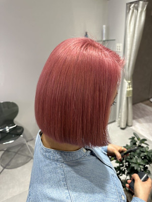 ペールピンクコーラルピンクサーモンピンクカラー