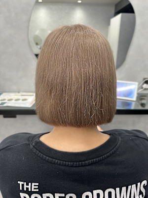 ミルクティーベージュグレージュハイトーンカラー