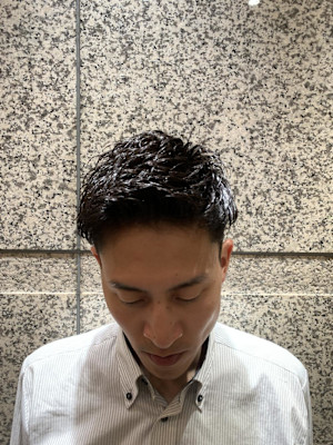 ショートアップバング〈理容室〉