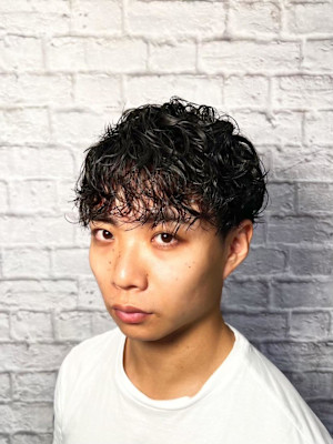 マッシュパーマ