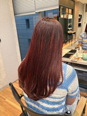 ワンカラーでできる赤！