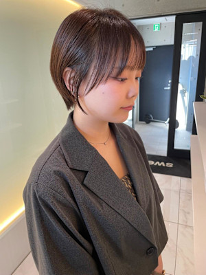 万人受けマッシュショート