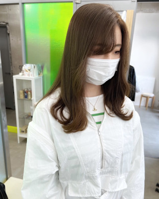 酸性ストレート/ベージュ/髪質改善/TOKIO