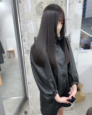 リンゴ幹トリートメント/髪質改善/ストレート