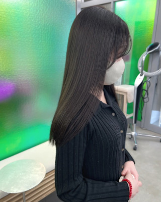 リンゴ幹トリートメント/髪質改善/ストレート