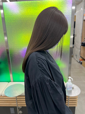 リンゴ幹トリートメント/髪質改善/ストレート