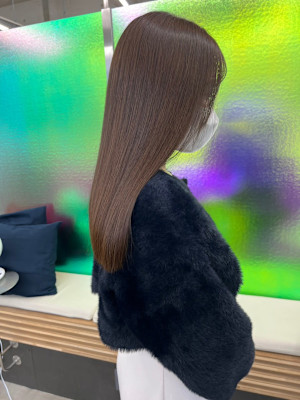 リンゴ幹トリートメント/髪質改善/ストレート