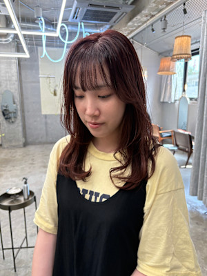 ステップボーンカット/レイヤーカット/ハッシュカット