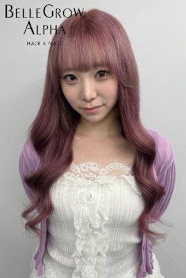 カラー＋羽エクステ