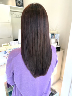 ◆ピンクブラウン◆美革酸性ストレート