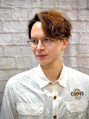 かき上げ73パーマ